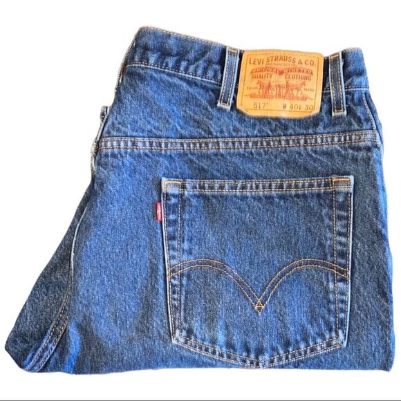 Levi’s 517 Men’s Bootcut Denim Jeans Size 40x30 - Picture 2 of 10